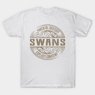 Swans Vintage Ornament T-Shirt